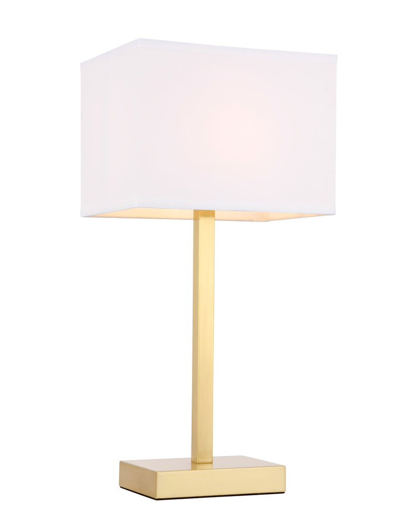 ZC121-TL3042BR - Regency Decor: Katherina 1 light Brass Table Lamp