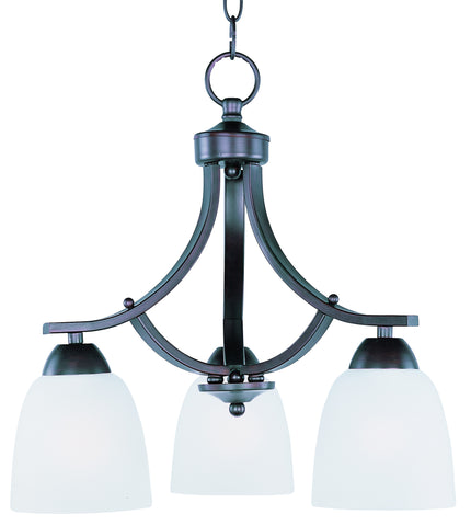 Axis 3-Light Chandelier Oil Rubbed Bronze - C157-11223FTOI