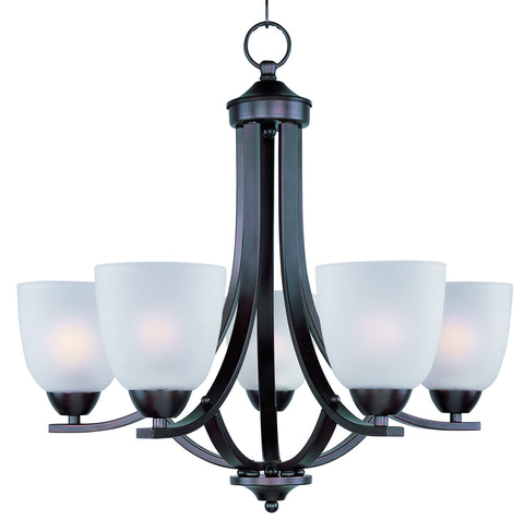 Axis 5-Light Chandelier Oil Rubbed Bronze - C157-11225FTOI