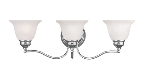 Livex Essex 3 Light Polished Chrome Bath Light - C185-1353-05