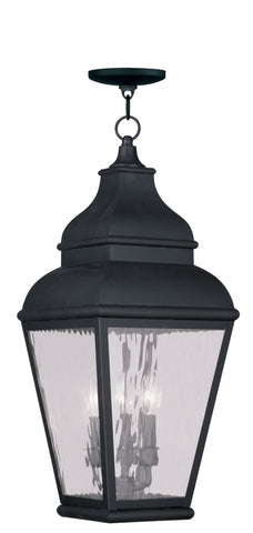 Livex Exeter 3 Light VPW Outdoor Chain Lantern  - C185-2610-04