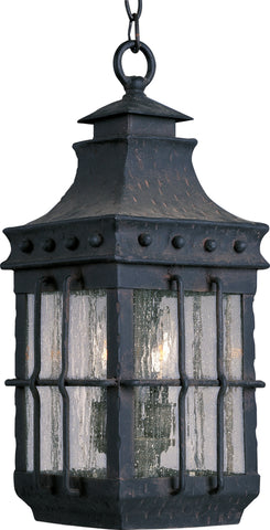 Nantucket 3-Light Outdoor Hanging Lantern Country Forge - C157-30088CDCF