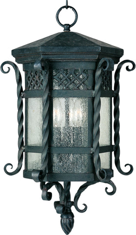 Scottsdale 3-Light Outdoor Hanging Lantern Country Forge - C157-30128CDCF