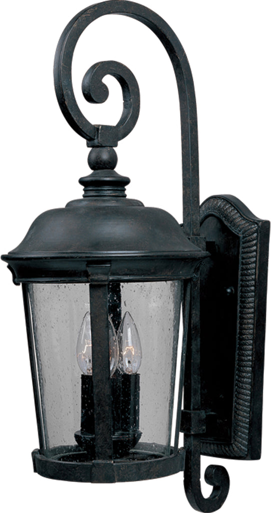 Dover Cast 3-Light Outdoor Wall Lantern Bronze - C157-3024CDBZ