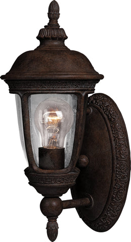 Knob Hill Cast 1-Light Outdoor Wall Lantern Sienna - C157-3462CDSE