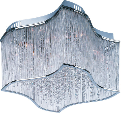 Swizzle 12-Light Flush Mount Polished Chrome - C157-39700CLPC