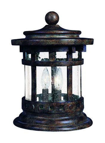 Santa Barbara VX 3-Light Outdoor Deck Lantern Sienna - C157-40032CDSE