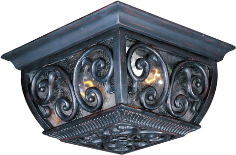 Newbury 2-Light Outdoor Ceiling Mount Oriental Bronze - C157-40129CDOB