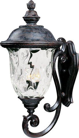 Carriage House VX 3-Light Outdoor Wall Lantern Oriental Bronze - C157-40425WGOB
