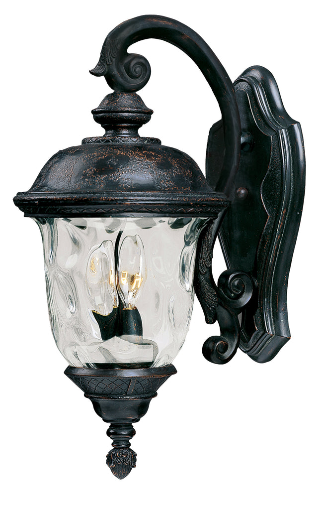 Carriage House VX 2-Light Outdoor Wall Lantern Oriental Bronze - C157-40496WGOB
