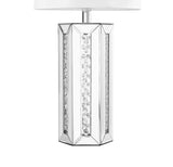 ZC121-ML9308 - Regency Decor: Sparkle Collection 1-Light Silver Finish Table Lamp