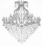 Maria Theresa Crystal Chandelier H 72" W 72" Trimmed With Spectratm Crystal - Reliable Crystal Quality By Swarovski - Cjd-Cs/B12/2181/72Sw