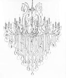 Crystal Chandelier Lighting Chandeliers H59" XW46" Great for The Foyer, Entry Way, Living Room, Family Room and More! - A83-B12/CS/2MT/24+1