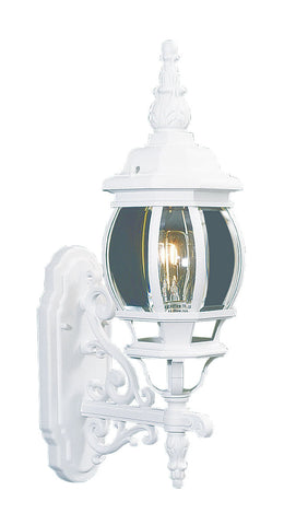 Livex Frontenac 1 Light White Outdoor Wall Lantern - C185-7520-03