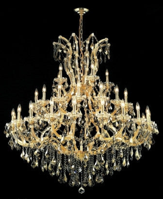 C121-2800G52G-GT By Regency Lighting-Maria Theresa Collection Gold Finish 41 Lights Chandelier