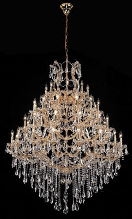C121-2801G46G By Regency Lighting-Maria Theresa Collection Gold Finish 49 Lights Chandelier