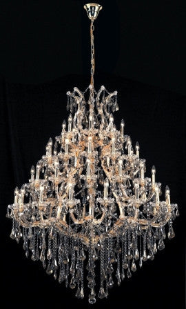 C121-2801G46G-GT By Regency Lighting-Maria Theresa Collection Gold Finish 49 Lights Chandelier