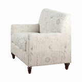Set of 3 - Norah Rolled Arm Sofa + Loveseat +Chair Oatmeal - D300-10009
