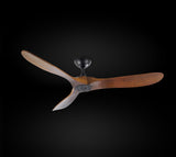 Indoor/Outdoor Ceiling Fan - Vintage Rustic Propeller Wood Indoor/Outdor Ceiling Fan -  52" Diameter G7-18/15/4561/52