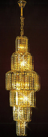 H905-LYS-8865 By The Gallery-LYS Collection Crystal Pendent Lamps