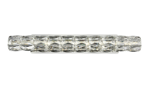 ZC121-3501W30C - Regency Lighting: Valetta Integrated LED chip light Chrome Wall Sconce Clear Royal Cut Crystal