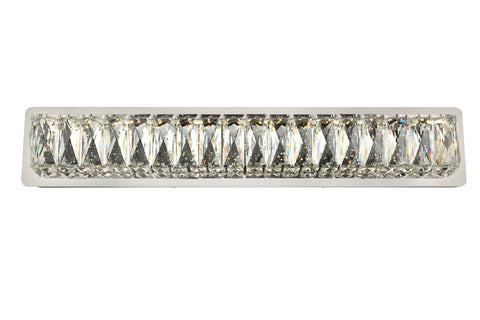 ZC121-3502W24C - Regency Lighting: Monroe Integrated LED chip light Chrome Wall Sconce Clear Royal Cut Crystal