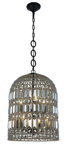 ZC121-1701D16RDB - Urban Classic: Capistrano 6 Light Rustic Dark Bronze Pendant