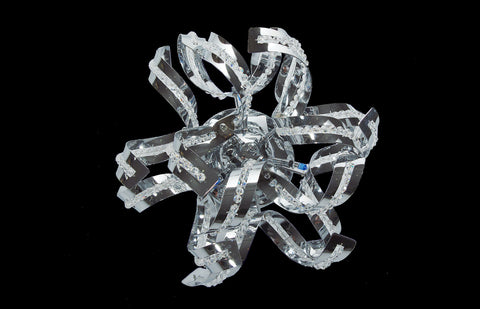 ZC121-V2068W12C/EC - Regency Lighting: Tiffany 3 light Chrome Wall Sconce Clear Elegant Cut Crystal