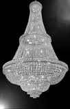 French Empire Crystal Chandelier Lighting H90" x W50" - Perfect for an Entryway or Foyer - A500-C9/CS/448/48